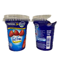 YOGURT LACTEL (FAT FREE) (STRAWBERRY)