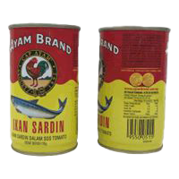 SARDIN CAP AYAM (SOS TOMATO)