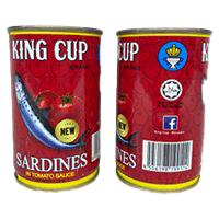 SARDIN CAP KING CUP (SOS TOMATO)