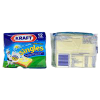 KRAFT HI - CALCIUM SINGLES PROCESSED CHEESE 12 SLICES
